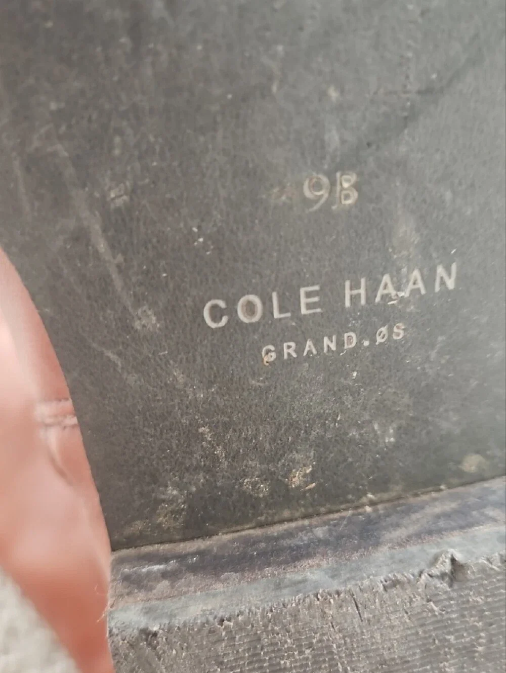 Cole Haan Cognac Over-the-Knee Leather Boots